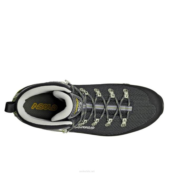 corax gv hombres Asolo negro/verde lima 0X4D155