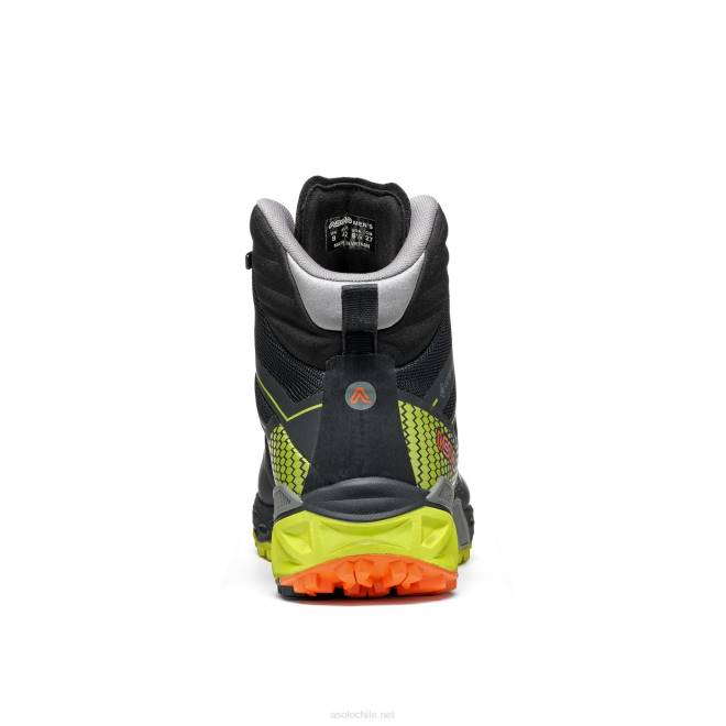 tahoe mid gtx hombres Asolo negro/amarillo de seguridad 0X4D112